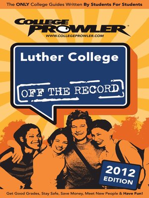 cover image of Luther College 2012